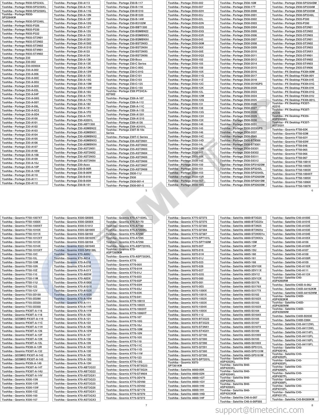 Timetec 8GB Kit(2X4Gb) DDR3L / Ddr31866Mhz PC3L-14900 / PC3-14900 Non-Ecc Unbuffered 1.35V / 1.5V CL13 1Rx8 Single Rank 204 Pin SODIMM Laptop Notebook PC Computer Memory RAM Module Upgrade