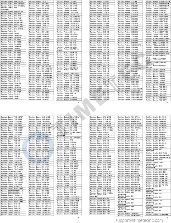 Timetec 8GB Kit(2X4Gb) DDR3L / Ddr31866Mhz PC3L-14900 / PC3-14900 Non-Ecc Unbuffered 1.35V / 1.5V CL13 1Rx8 Single Rank 204 Pin SODIMM Laptop Notebook PC Computer Memory RAM Module Upgrade