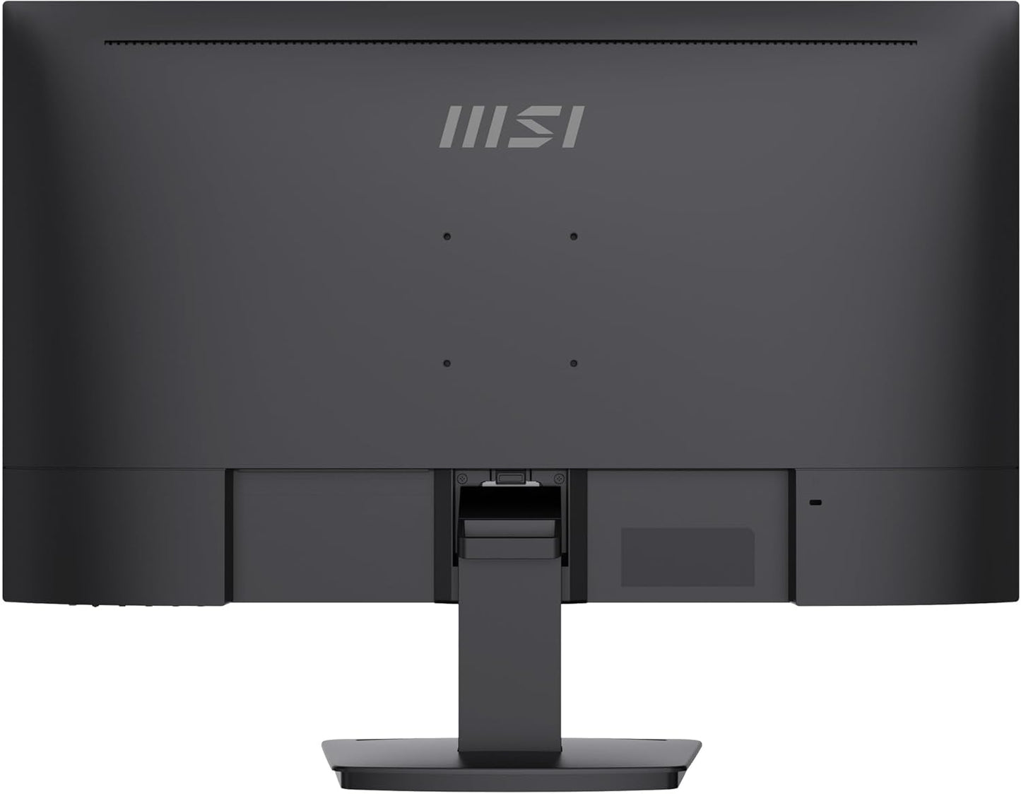 MSI PRO MP273U, IPS 3840 X 2160 (UHD) Computer Monitor, 4K, 60 Hz, Adaptive-Synch, HDMI, Displayport, 4Ms (GTG), Black