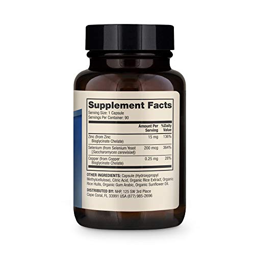 Dr. Mercola Zinc + Selenium 90 Capsulas | Minerales Esenciales