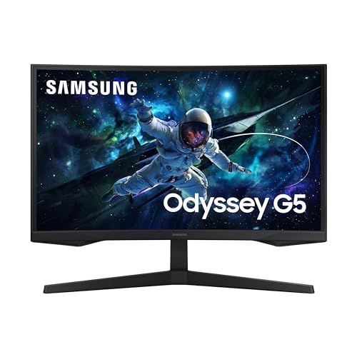 Monitor Gamer Curvo Samsung Odyssey G5 G55C 32" QHD 165Hz