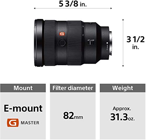 Lente Sony FE 24 70mm F2.8 GM Zoom Profesional