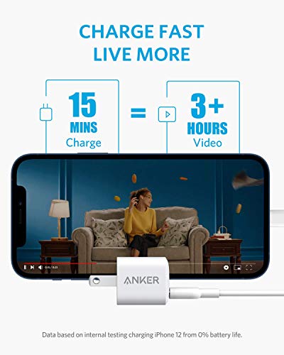 Anker 511 Nano cargador rapido 20W USB-C con cable 1.8m