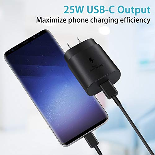 GUUSMART Cargador rapido 25W 2Pack USB-C con cable de 1.8m