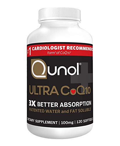 Qunol Ultra CoQ10 100 mg 120 Cápsulas | Fórmula Alta Absorción