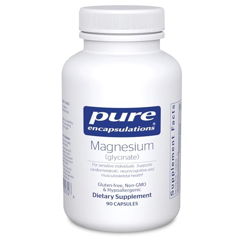 Pure Encapsulations Magnesio Glicinato 120 mg - 90 cápsulas
