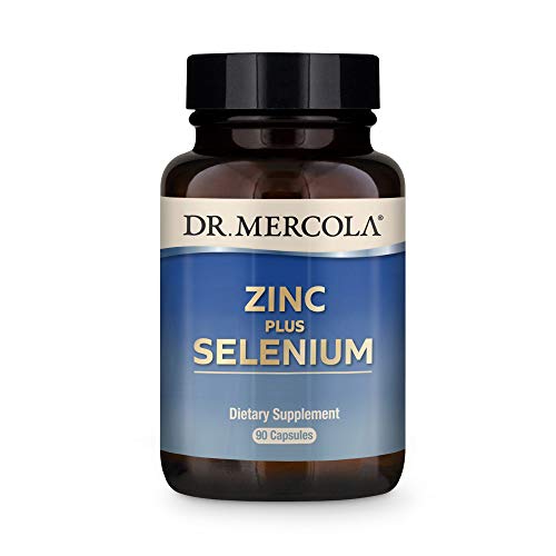 Dr. Mercola Zinc + Selenium 90 Capsulas | Minerales Esenciales