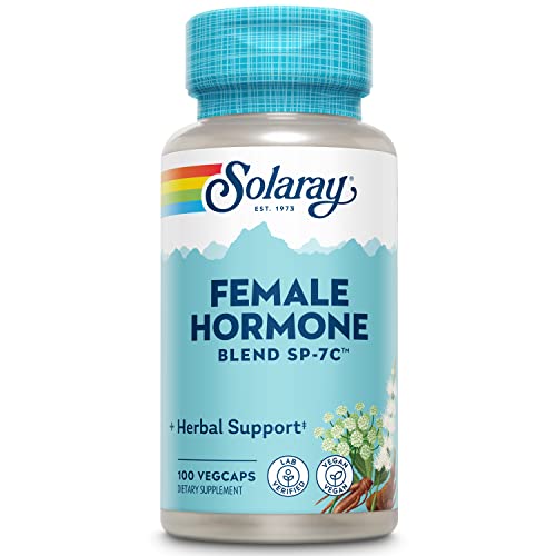 Solaray Mezcla de Hormonas Femeninas SP-7C - 100 capsulas