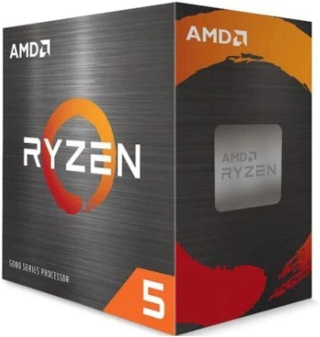 AMD Ryzen 5 5600X 6-Core, 12-Thread Unlocked Desktop Processor with Wraith Stealth Cooler