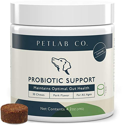 PetLab Co. Probiotic Chews PBC – Suplemento Canino (30 masticables)