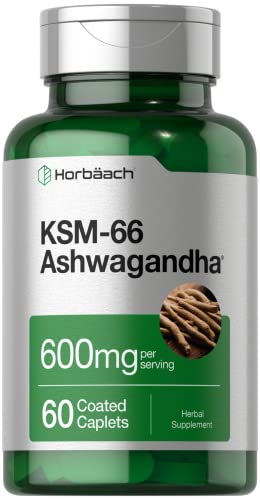 Ashwagandha KSM-66 Horbaach 600 mg – 60 cápsulas veganas