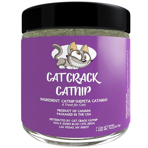 Hierba gatera Cat Crack Catnip natural estimulante gatos 1 taza