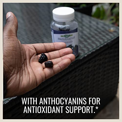 Gomitas Sambucus – Nature’s Way Antioxidantes + Vitamina C, D3 y Zinc