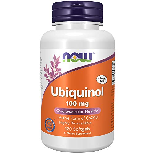 NOW Ubiquinol 100 mg - 120 softgels (CoQ10 activo)
