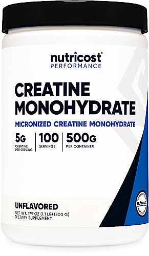 Creatina Monohidratada Micronizada Nutricost 500g