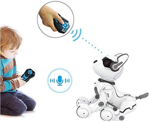 Perro Robot Top Race TR-P5T con Voz y Control Remoto