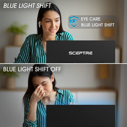 Sceptre 20" 1600X900 75Hz Ultra Thin LED Monitor 2X HDMI VGA Built-In Speakers, Machine Black Wide Viewing Angle 170° (Horizontal) / 160° (Vertical)