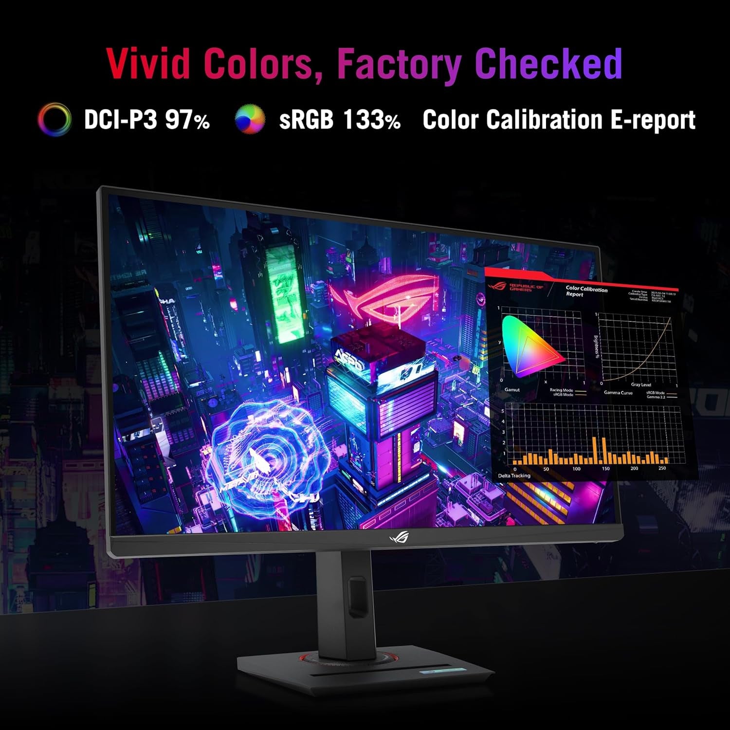 ASUS ROG Strix 27” QHD (2560X1440) HDR400 USB-C Gaming Monitor (XG27ACS), 180Hz,1Ms, Fast IPS, 133% Srgb, Extreme Low Motion Blur Sync, G-Sync Compatible, Displaywidget, Tripod Socket, 3 Year Warranty