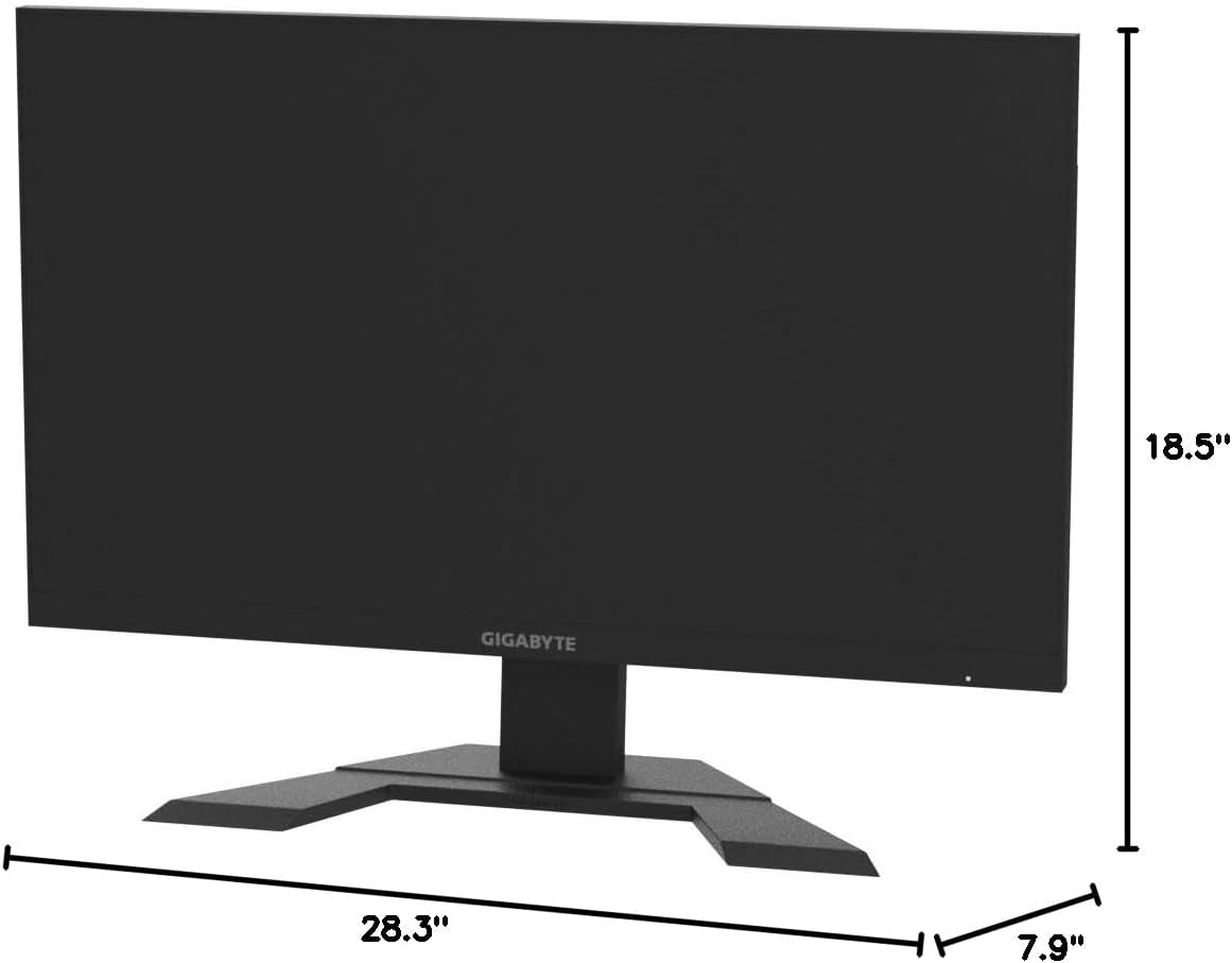 GIGABYTE M27Q 27" 165Hz 1440P -KVM Gaming Monitor, 2560 X 1440 SS IPS Display, 0.5Ms (MPRT) Response Time, 92% DCI-P3, HDR Ready, Freesync Premium, 1X Display Port 1.2, 2X HDMI 2.0, 2X USB 3.0