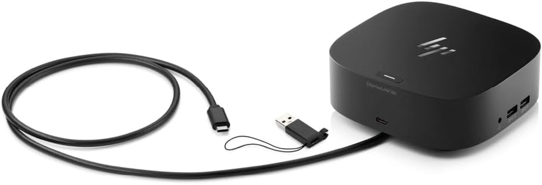 HP USB-C Dock G5-11-In-1 Adapter for Both USB-C and Thunderbolt-Enabled Laptops, Pcs, & Notebooks - Single Cable for Charging, Networking, or Data Transfers - Great for Secure & Remote Management
