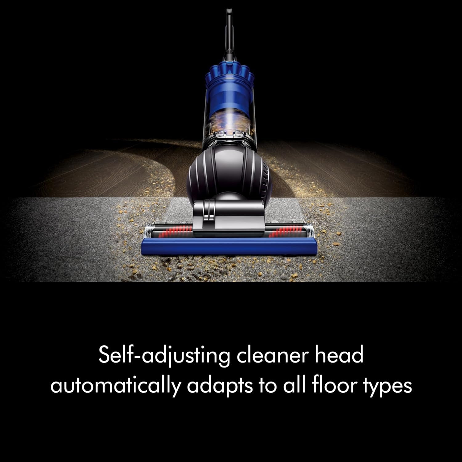 Dyson Ball Animal 2 Total Clean Upright Vacuum, Iron/Blue