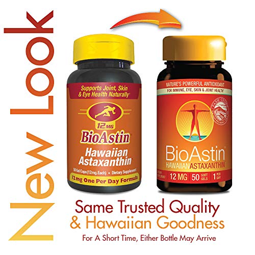BioAstin Astaxantina Hawaiana 12 mg - 50 capsulas blandas