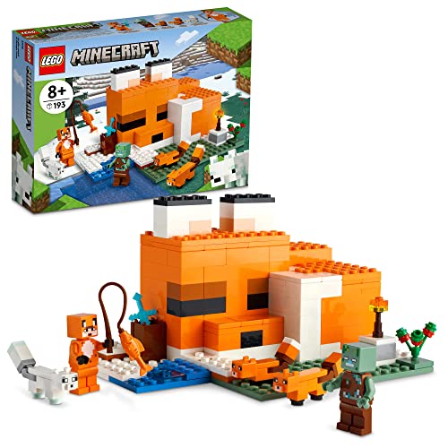 LEGO 21178 Minecraft Casa del Zorro con Mini Figuras