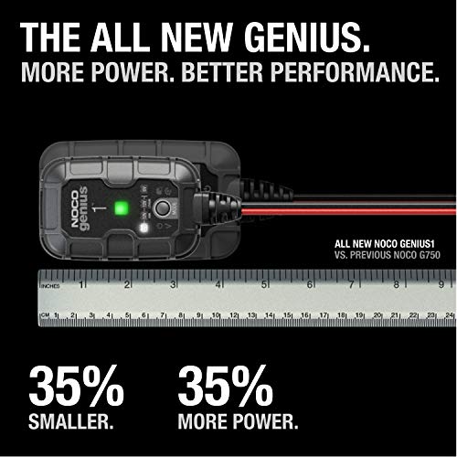 Cargador Inteligente de Bateria NOCO Genius1 12V Automatico