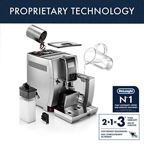 De’Longhi Dinamica LatteCrema ECAM35075SI – Máquina de Espresso