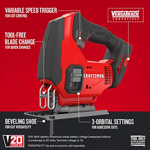 Craftsman V20 CMCS600B Caladora Inalambrica 20V