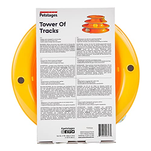 Juguete Catstages TOT-3 Tower of Tracks 3 Niveles para Gatos