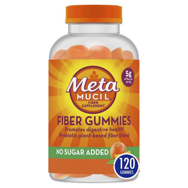 Metamucil Fiber Gummies 120 u | Fibra Prebiotica Sin Azucar