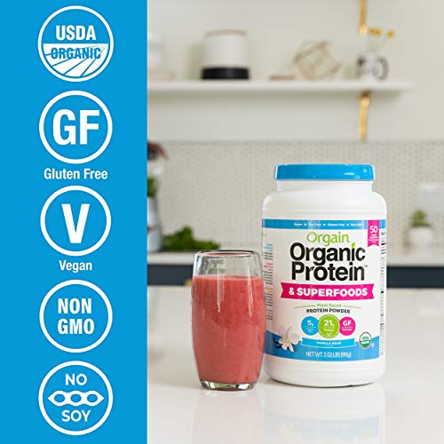 Orgain Proteina Vegana Organica +50 Superalimentos 2 lb