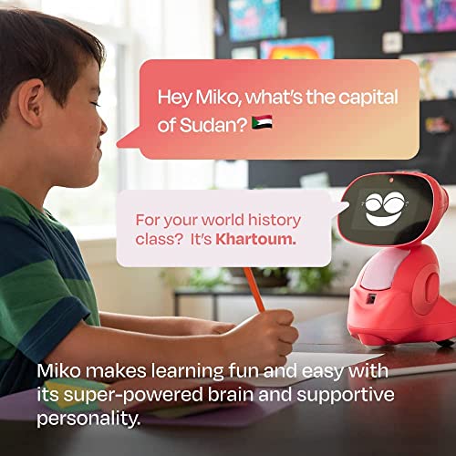Robot Educativo Miko 3 con Inteligencia Artificial y Pantalla Tactil