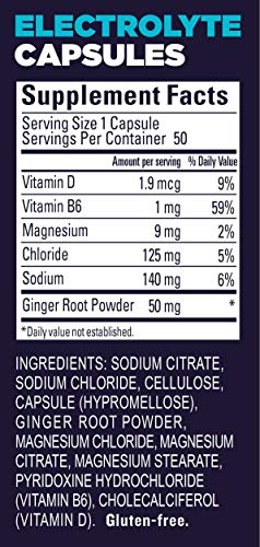 GU Roctane Ultra Endurance - cápsulas de electrolitos (50 unidades)