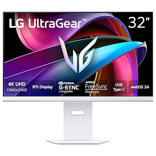 Monitor Gamer LG UltraGear 32G810SA-W 32" 4K 144Hz 1ms HDR USB-C