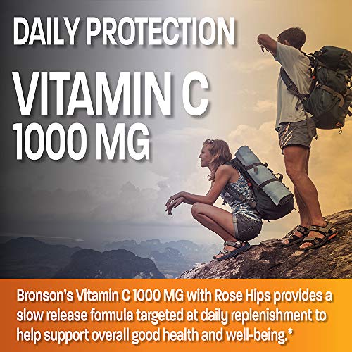Vitamina C Bronson 1000 mg - 250 tabletas liberacion sostenida