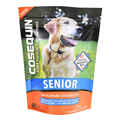 Nutramax Cosequin Senior 60 Chews Articulaciones y defensas perros mayores