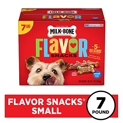 Milk-Bone Flavor Snacks 7 lb Galletas crujientes perros