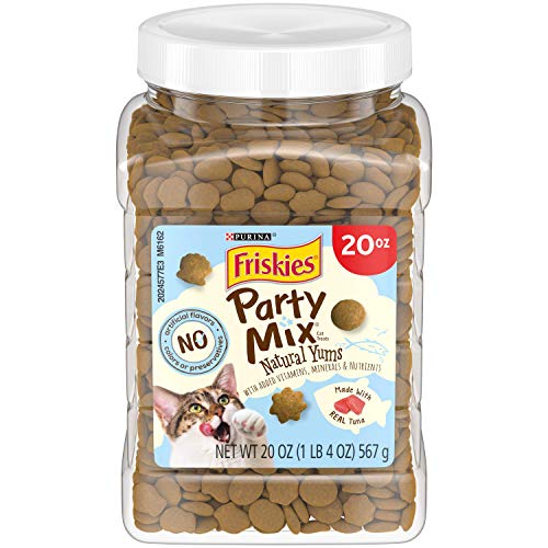 Snacks Purina Friskies Party Mix atun natural gatos 567 g