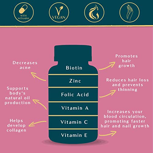 WEEM Hair Skin & Nails - Gomitas con Biotina + Vitaminas