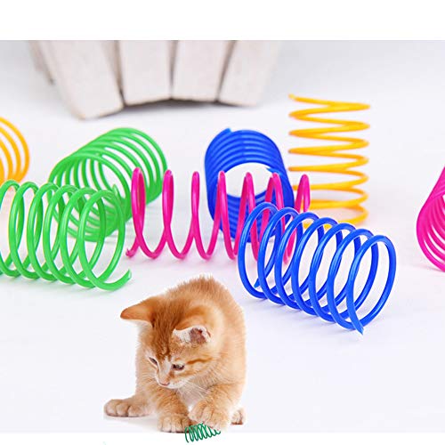 Set ISMARTEN CST-60 Resortes Interactivos Multicolor para Gatos
