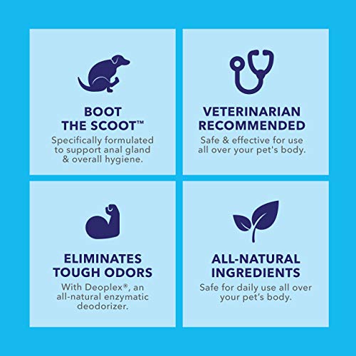 Vetnique Glandex 75 Toallitas higienicas perros y gatos con aloe y vitamina E