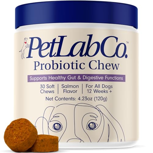 PetLab Co. Probiotic Chews Salmon – Suplemento Canino (30 u)