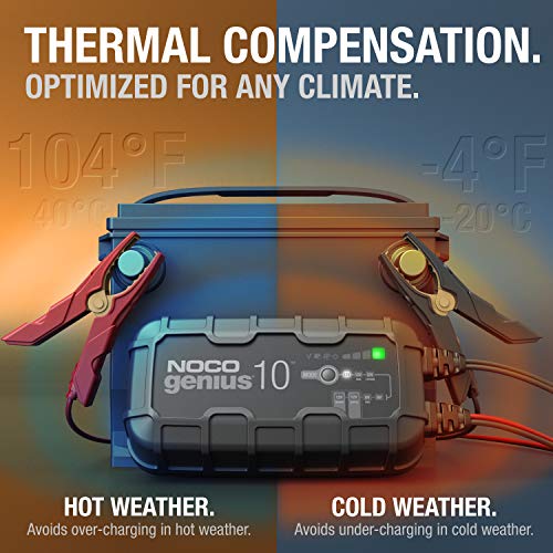 Cargador Inteligente de Bateria Noco Genius10 10A 12V Automatico