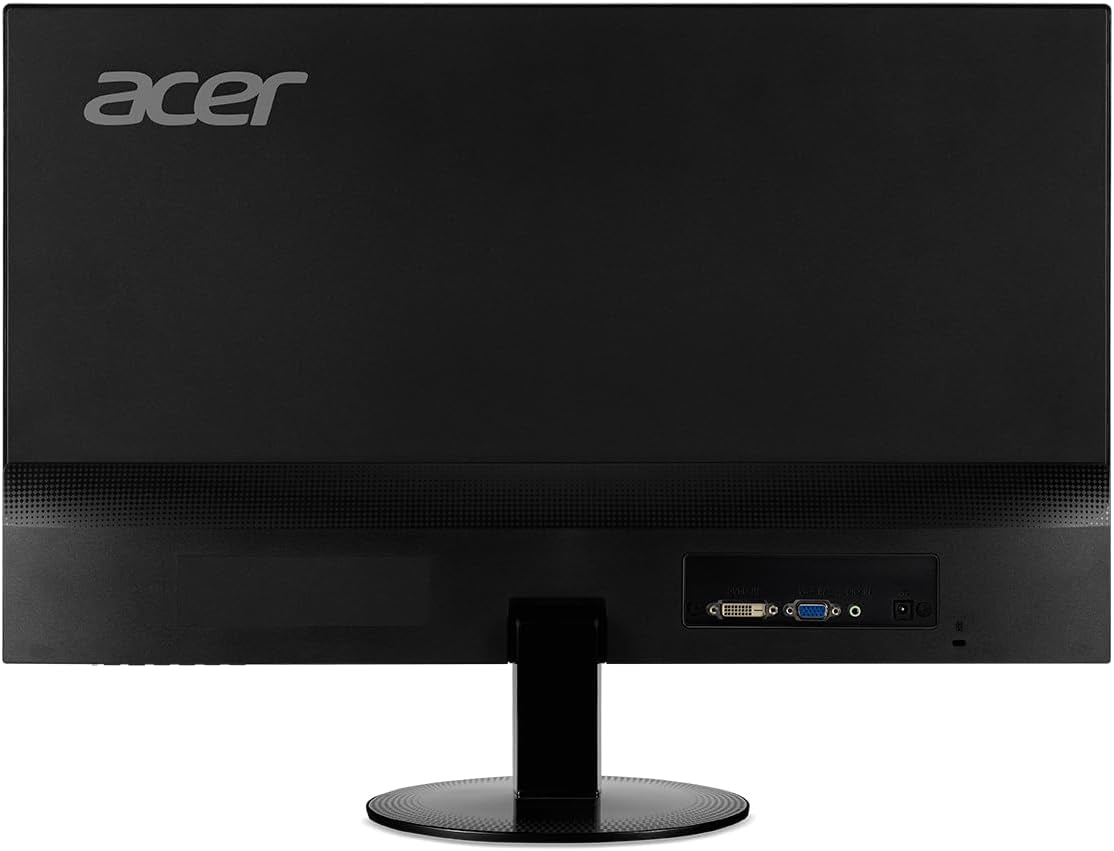 Acer SB240Y G0Bi 23.8" IPS Full HD Ultra-Slim Edge-To-Edge Gaming Office Monitor | Adaptive-Sync Support (Freesync Compatible) | up to 120Hz Refresh | 1Ms (VRB) | Tilt | HDMI & VGA Ports | Black