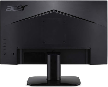 Acer KC242Y Hbi 23.8" Full HD (1920 X 1080) Zero-Frame Gaming Office Monitor | AMD Freesync Technology | 100Hz | 1Ms (VRB) | Low Blue Light | Tilt | HDMI & VGA Ports,Black
