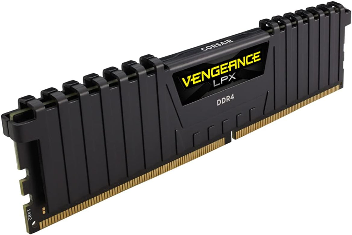 Corsair Vengeance LPX 128GB (4X32Gb) DDR4 3200(PC4-28800) C18 1.35V Desktop Memory - Black