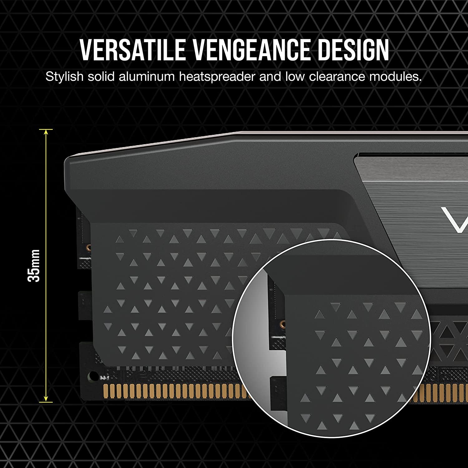 CORSAIR VENGEANCE DDR5 RAM 32GB (2X16Gb) 6000Mhz CL36 Intel XMP Icue Compatible Computer Memory - Black (CMK32GX5M2D6000C36)