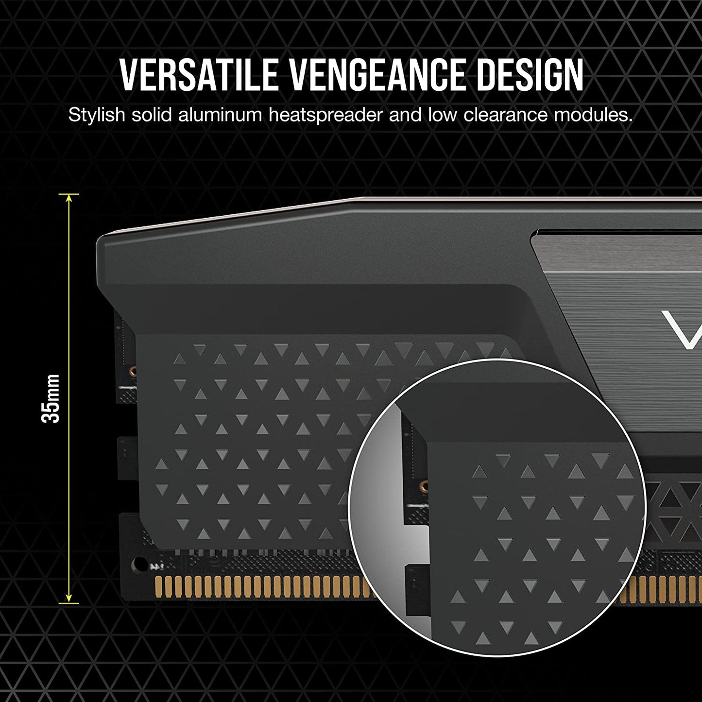 CORSAIR VENGEANCE DDR5 RAM 32GB (2X16Gb) 6000Mhz CL40 Intel XMP Icue Compatible Computer Memory - Black (CMK32GX5M2B6000C40)